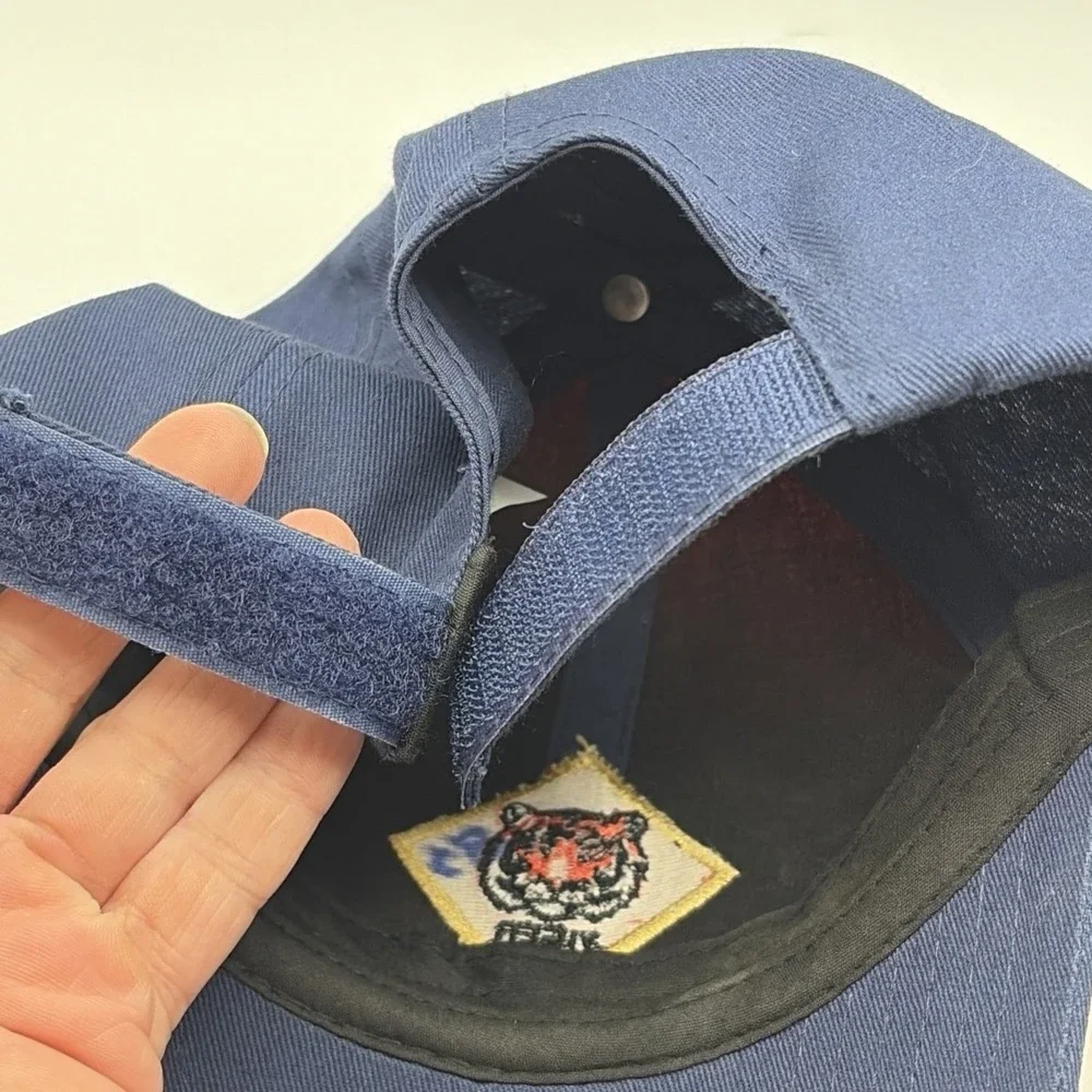 Boy Scouts of America Tiger Cub Scout Hat Navy Blue Orange Adjustable YOUTH  S/M